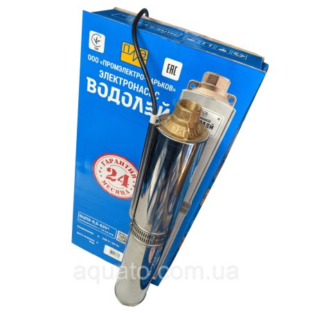 Насос для свердловини Водолій 60 90 БЦПЕ 0,5-63У кабель 63м