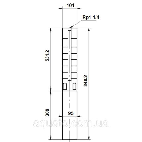 Насос для свердловини Grundfos SP 2A-18 09002B18