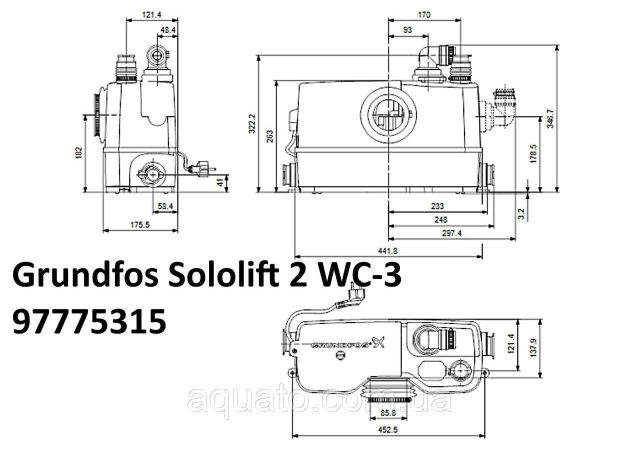 Grundfos Sololift2 WC-1 чи Sololift2 WC-3, який купити?
